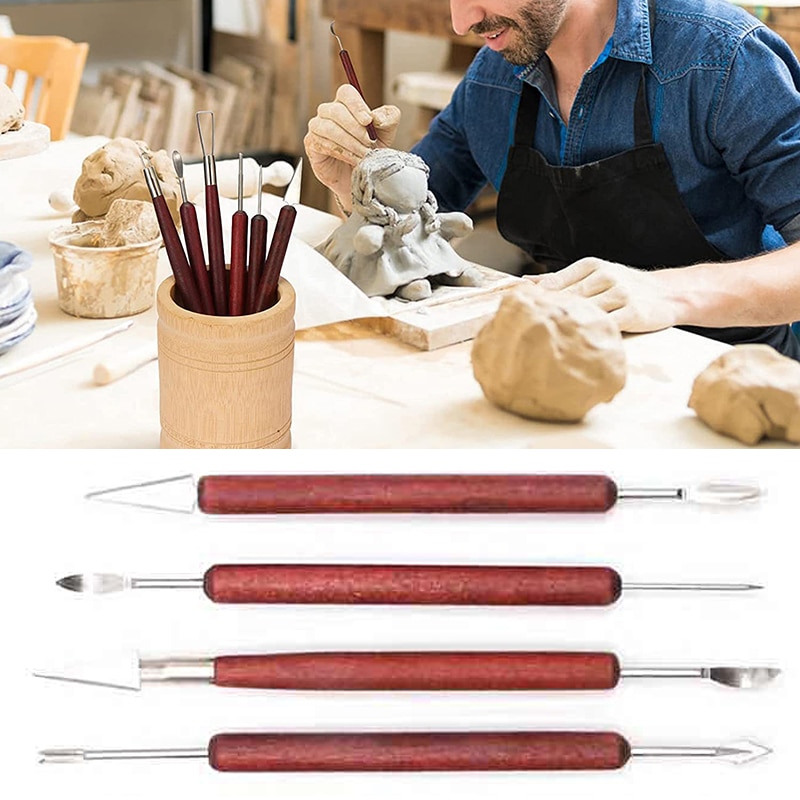 Artist's 6-Piece Wooden Potter - Wood Chisel Set recension och pris