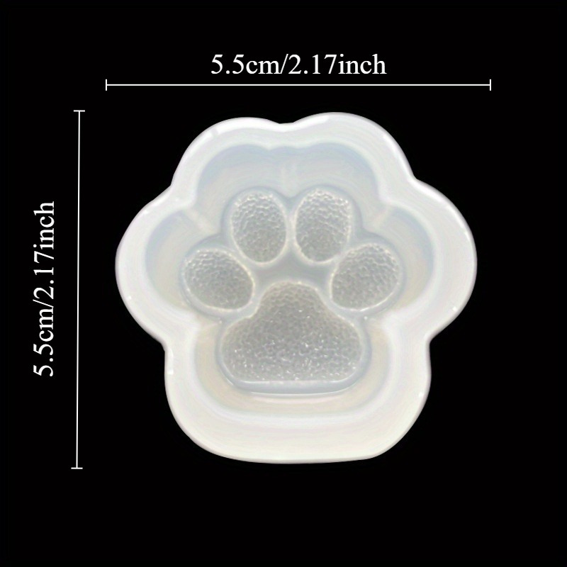 1pc Paw Print  Mold, Clear Epo - Woodworking Resin recension och pris