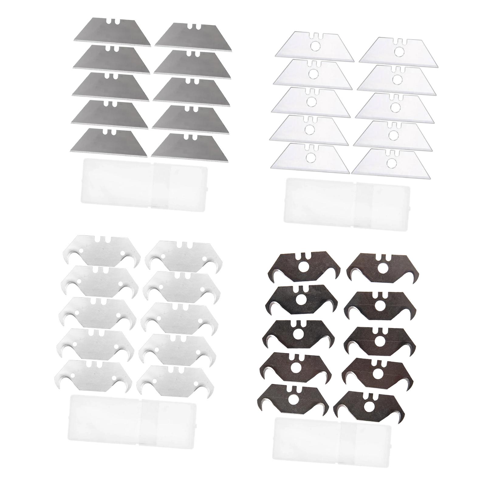 40x Utility Knife Blades with  - Woodworking Wallpaper recension och pris