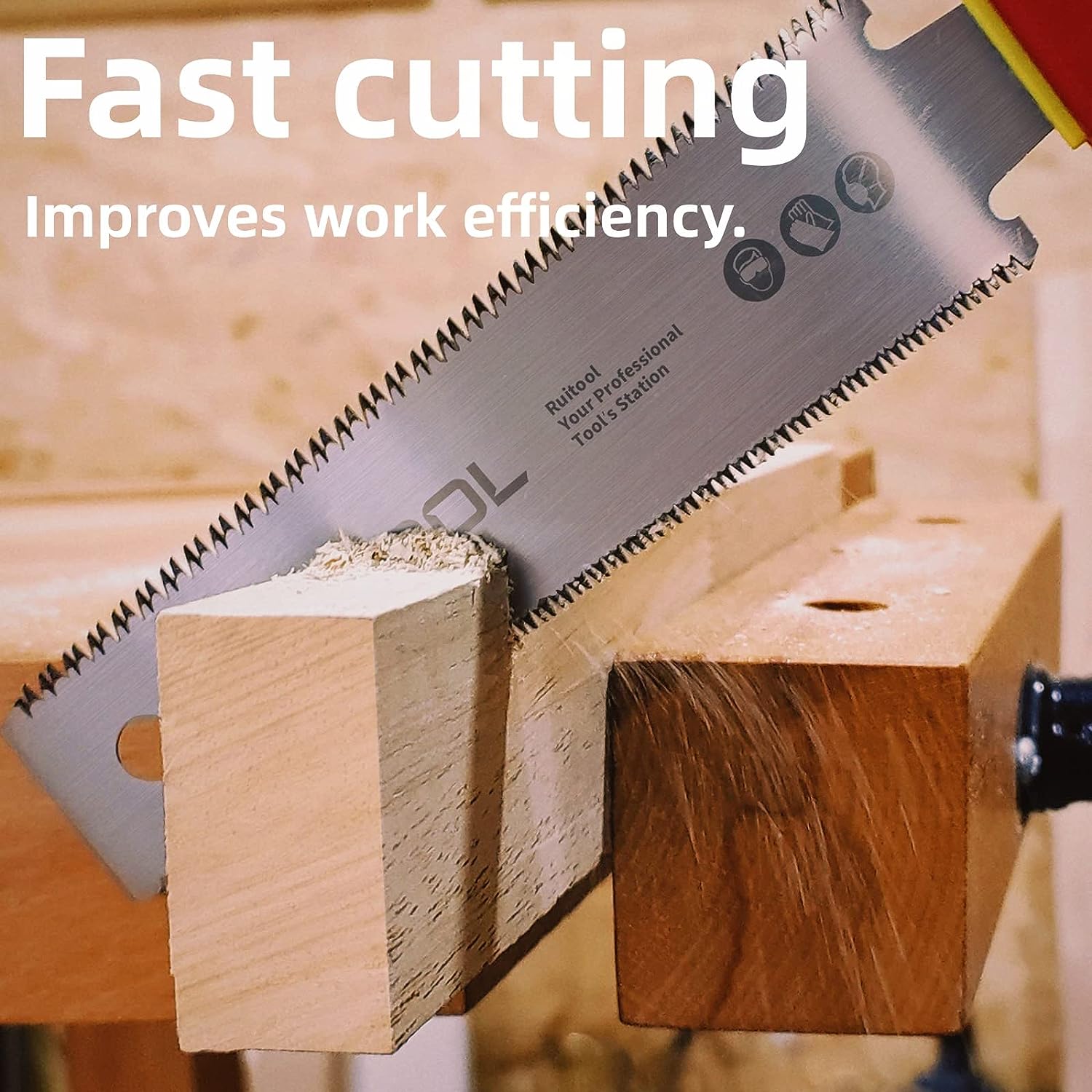 1PC Japanese Pull Saw 3-Edge T - Woodworking In Japanese recension och pris