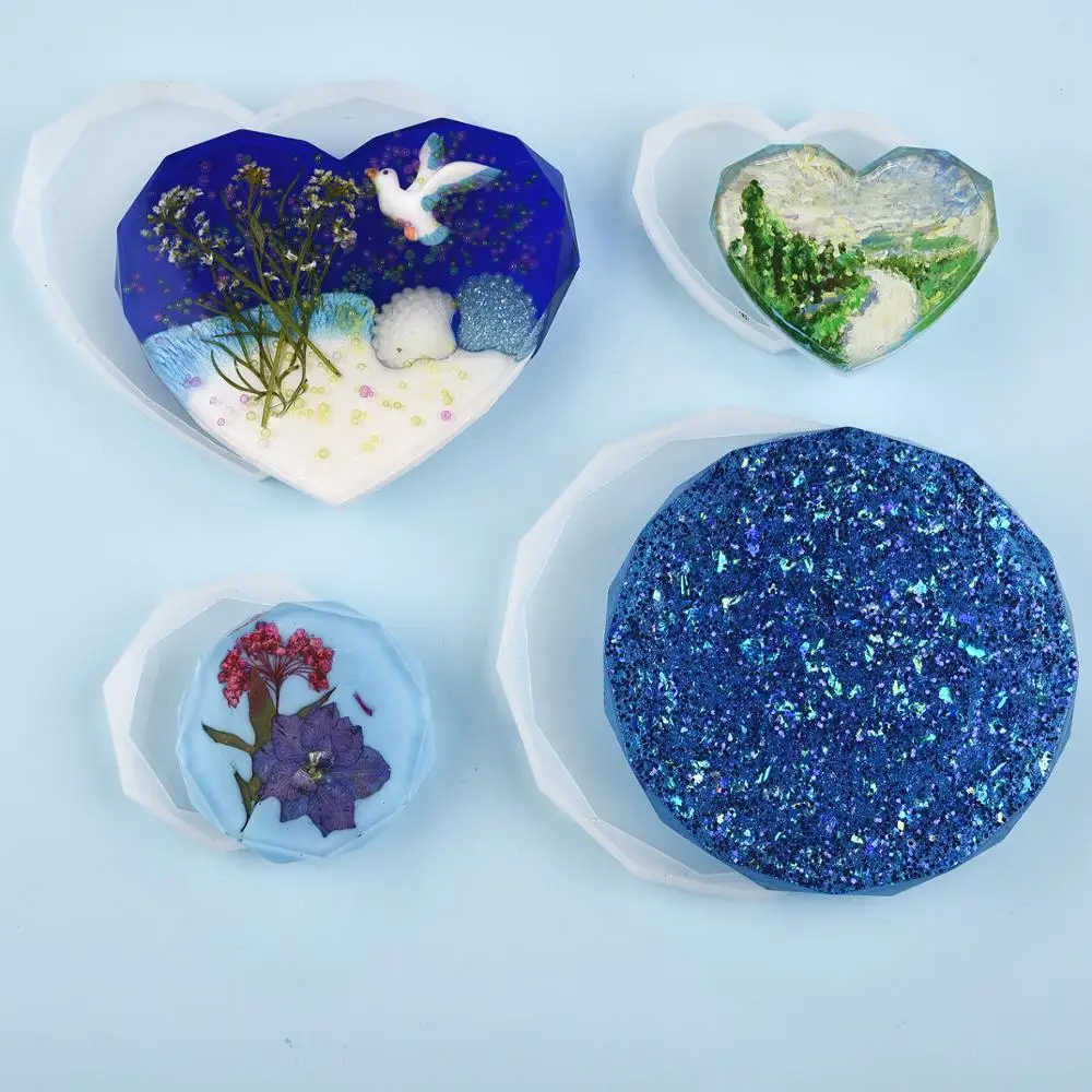 Resin Coaster Silicone Mold Ca - Woodworking Resin recension och pris