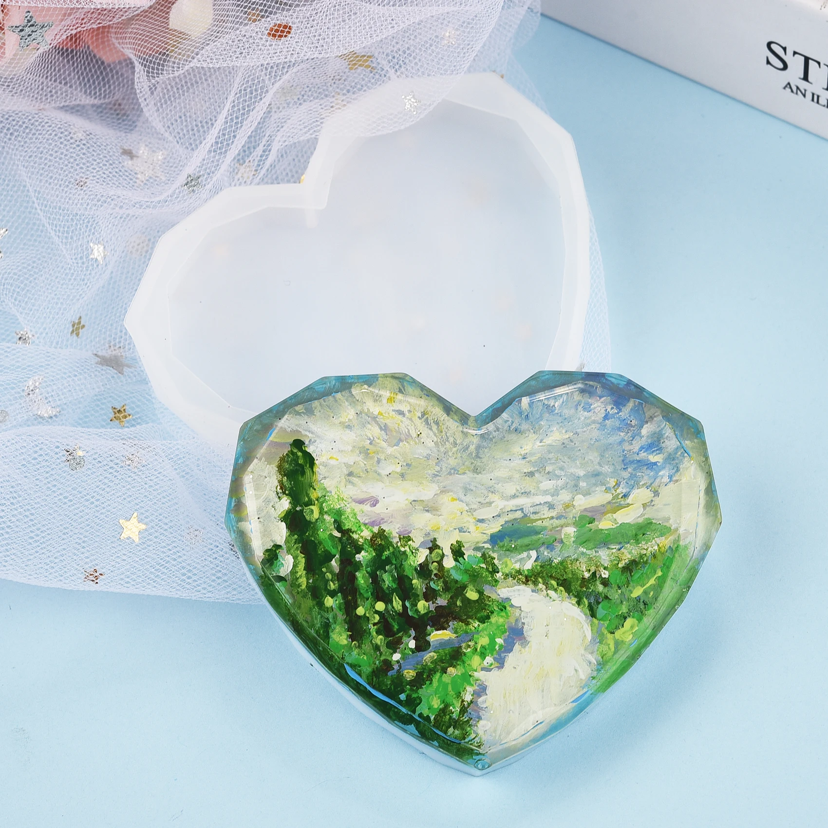 Resin Coaster Silicone Mold Ca - Woodworking Resin recension och pris