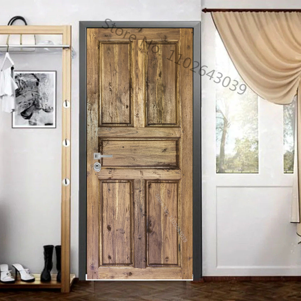 Imitation Wood Doors Sticker R - Woodworking Glue recension och pris