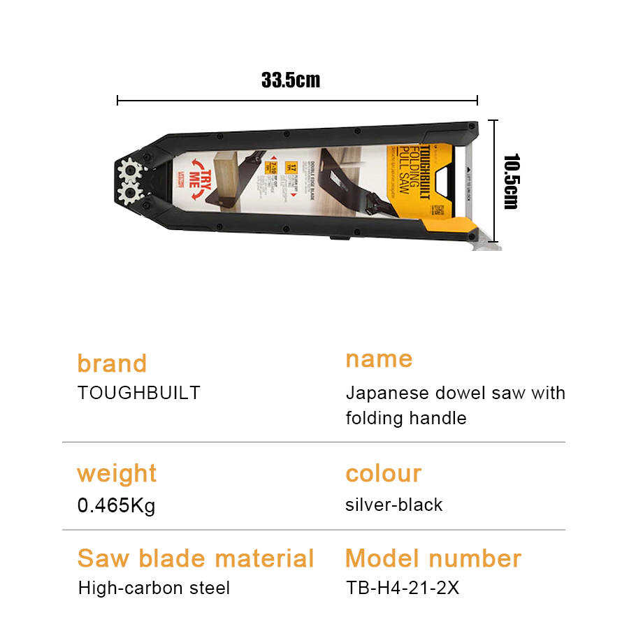 TOUGHBUILT TB-H4-21-2X Japanes - Woodworking In Japanese recension och pris