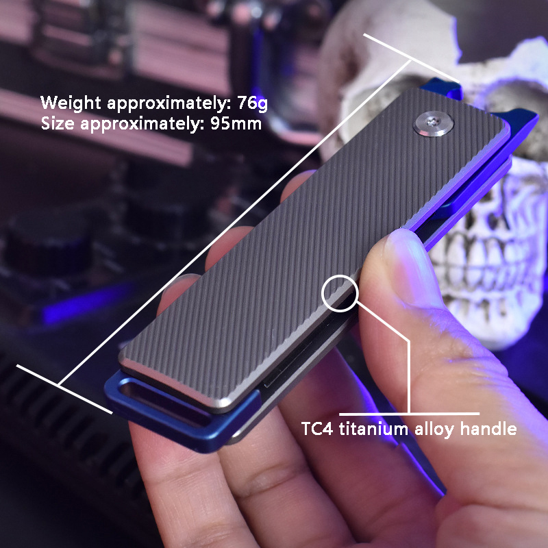 Titanium Alloy Tool Knife with - Woodworking Wallpaper recension och pris