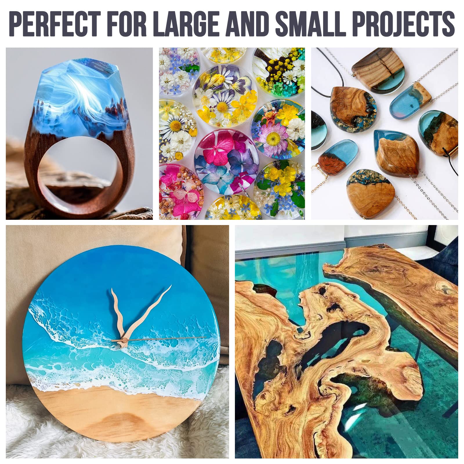 Epoxy Resin Kits Set, Art Kit  - Woodworking Resin recension och pris