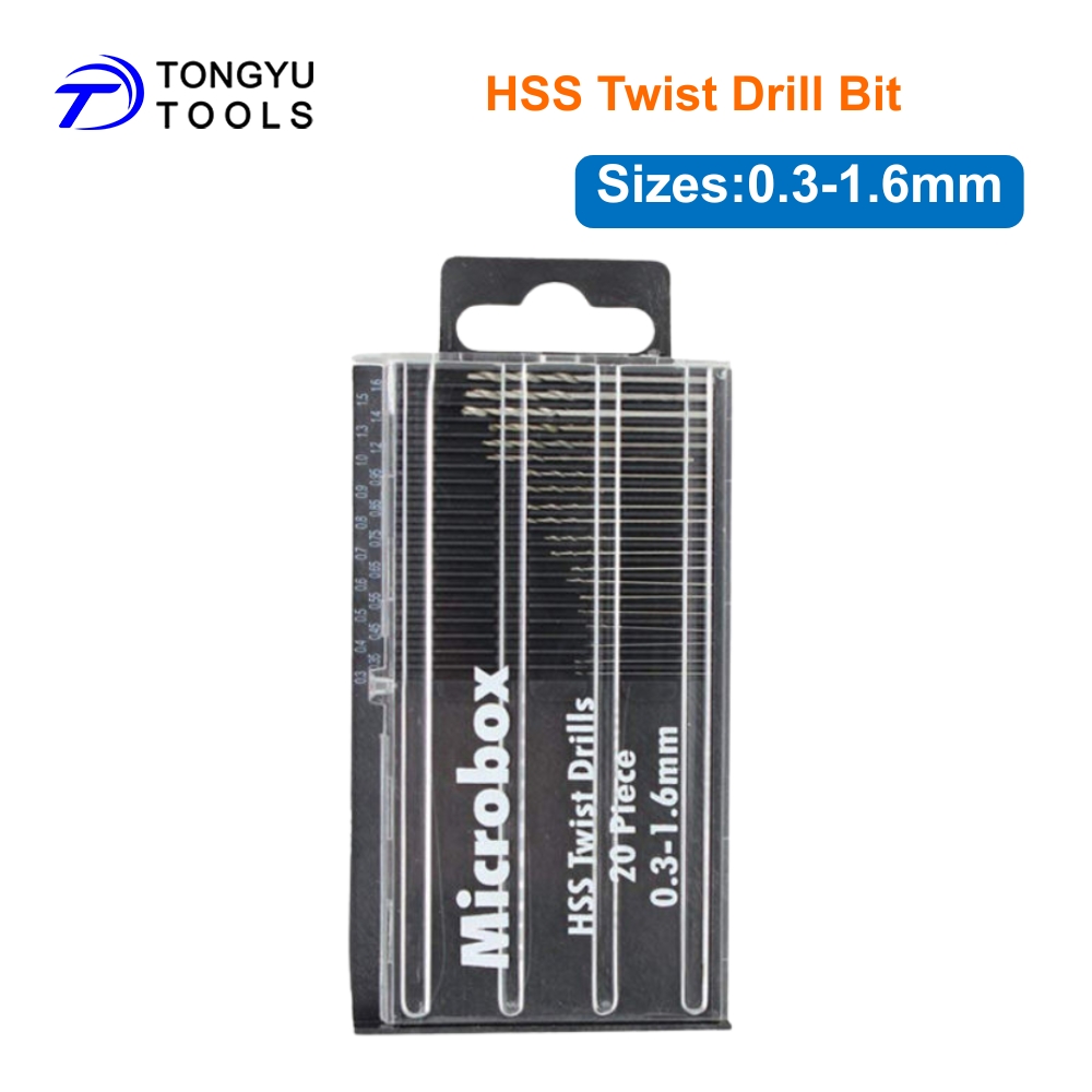 Micro Mini Twist Drill Bit Set - Woodworking Resin recension och pris