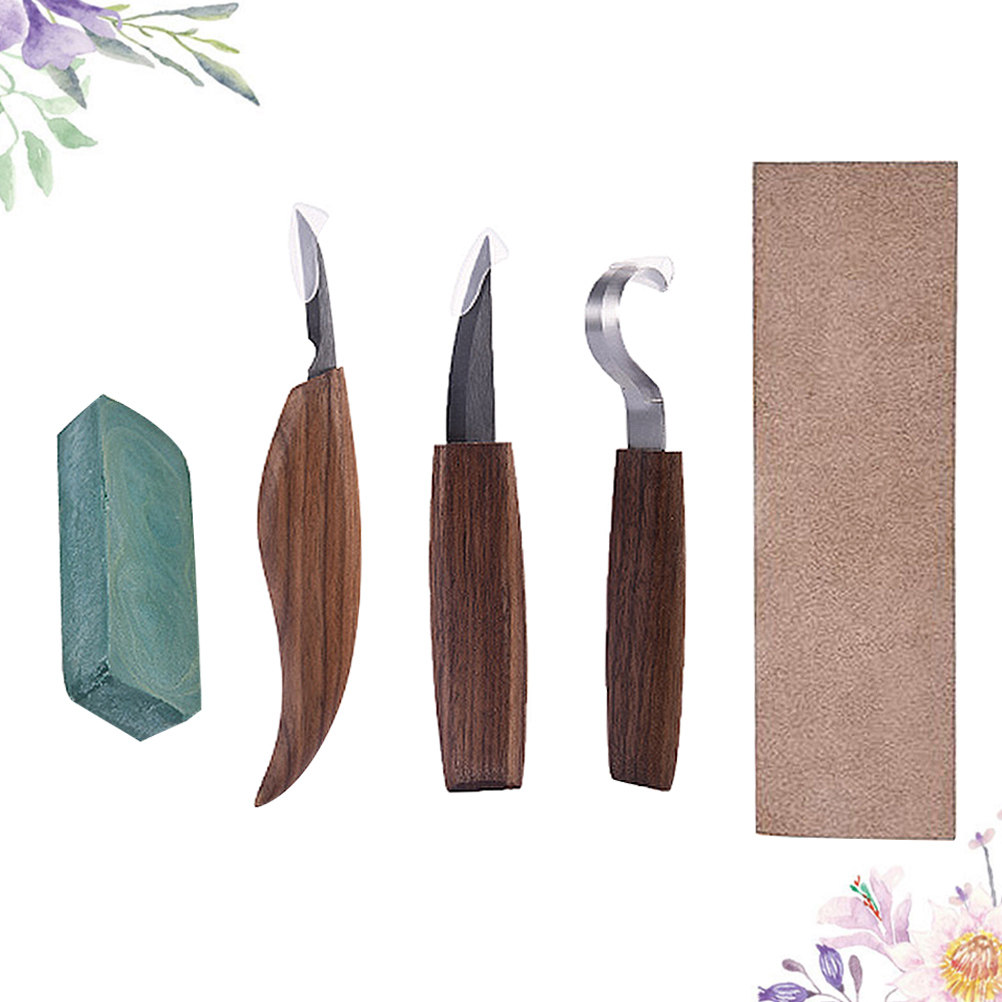5pcs Carving Knife Set Stainle - Wood Chisel Set recension och pris
